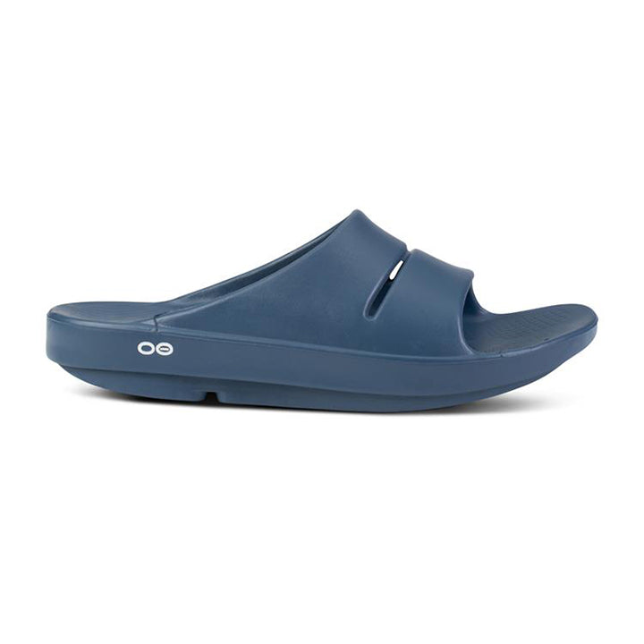 OOFOS OOahh Unisex Slide 1100 Moroccan Blue