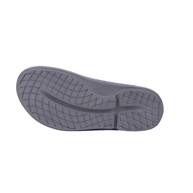 OOFOS OOahh Unisex Slide 1100 Slate