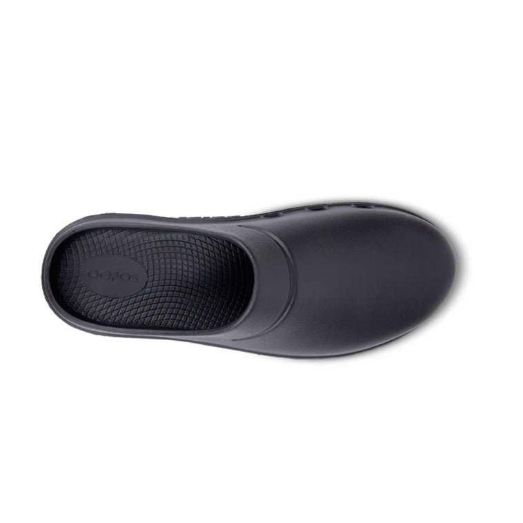 OOFOS OOcloog Clog Unisex Sandal- 1200 Black