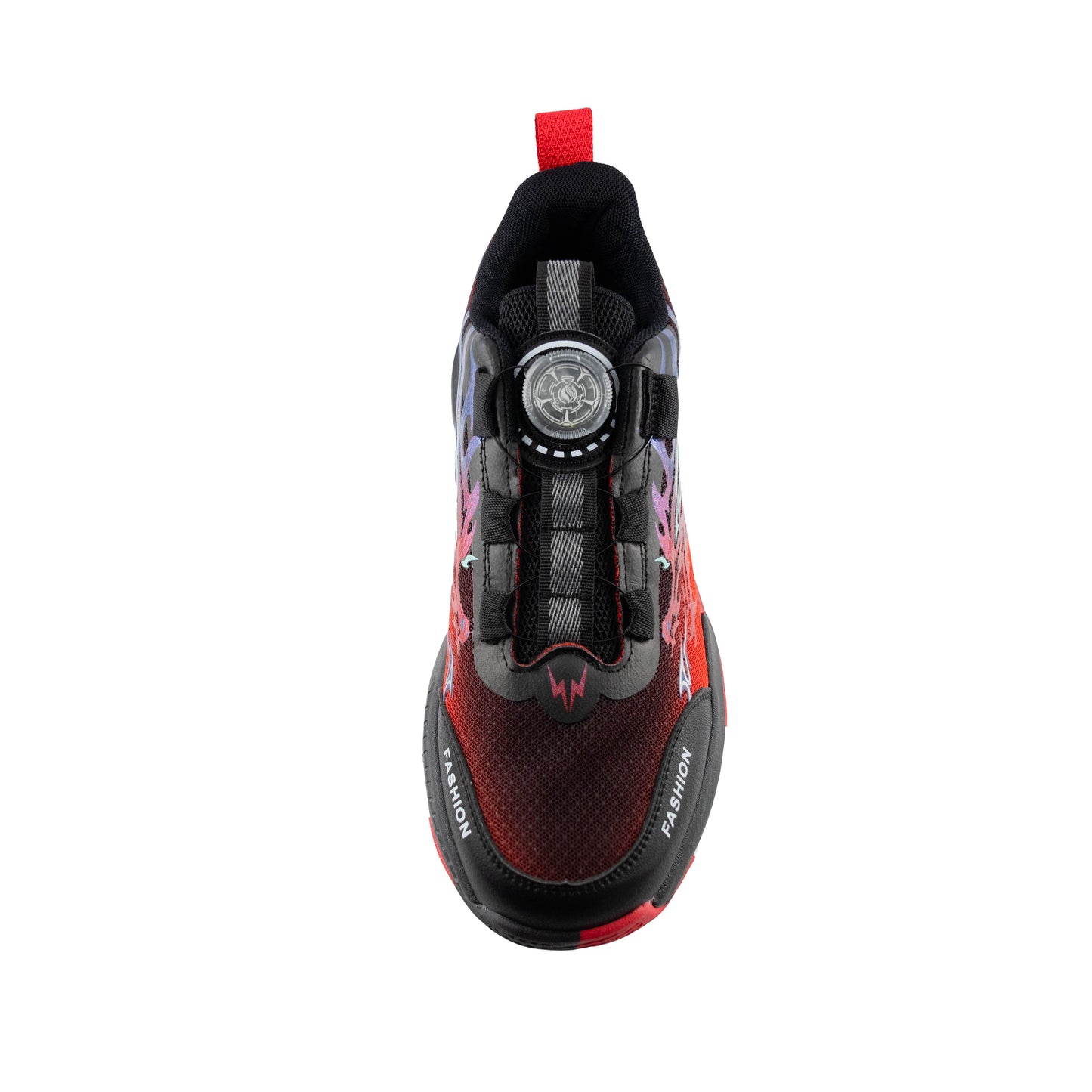 Big Kids' Dragon fire Sneakers - 2058 Red