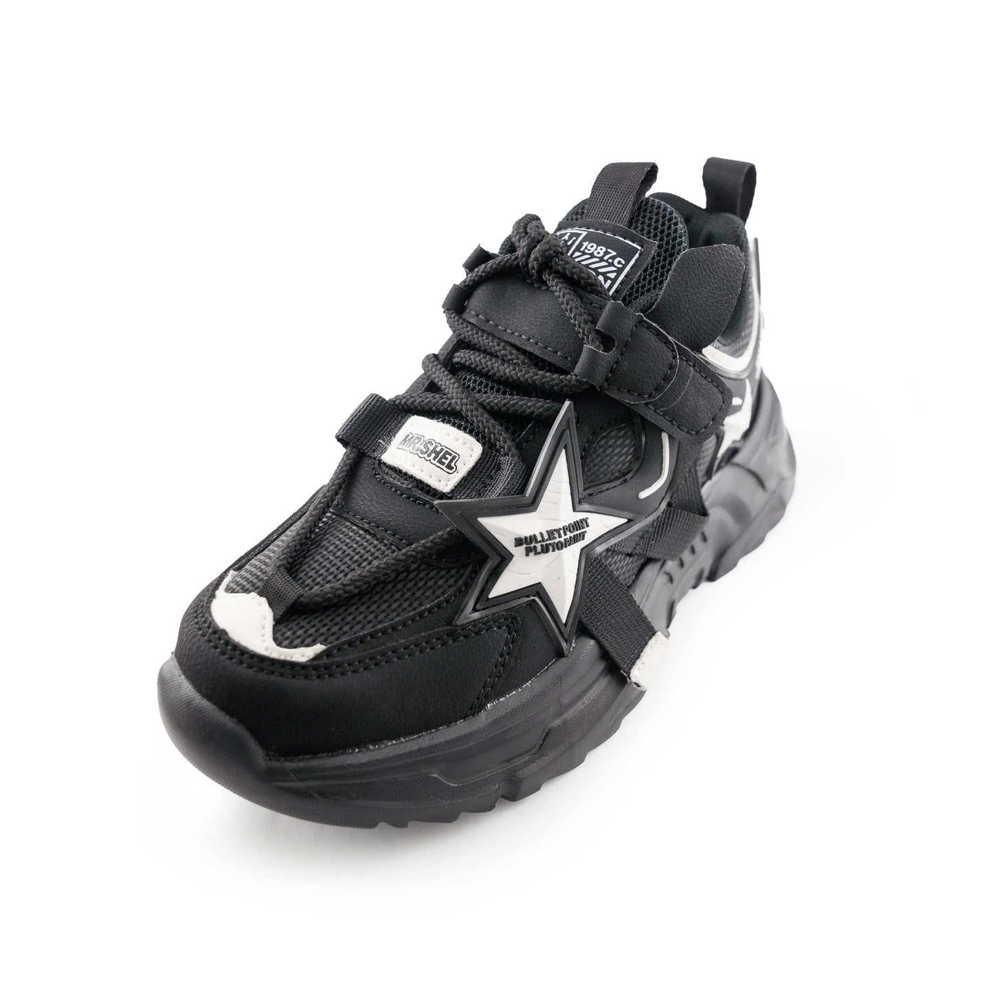Xaviers Star Kids'/Youth Sneakers 8821 Black