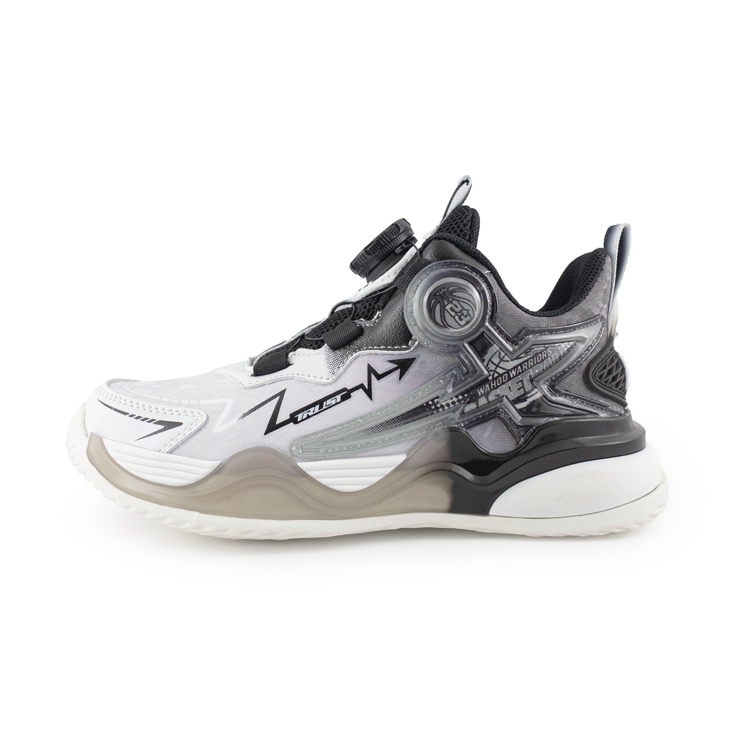 Kids/ Youth Boy Sneakers - Basketball Shoes - 8835 Black