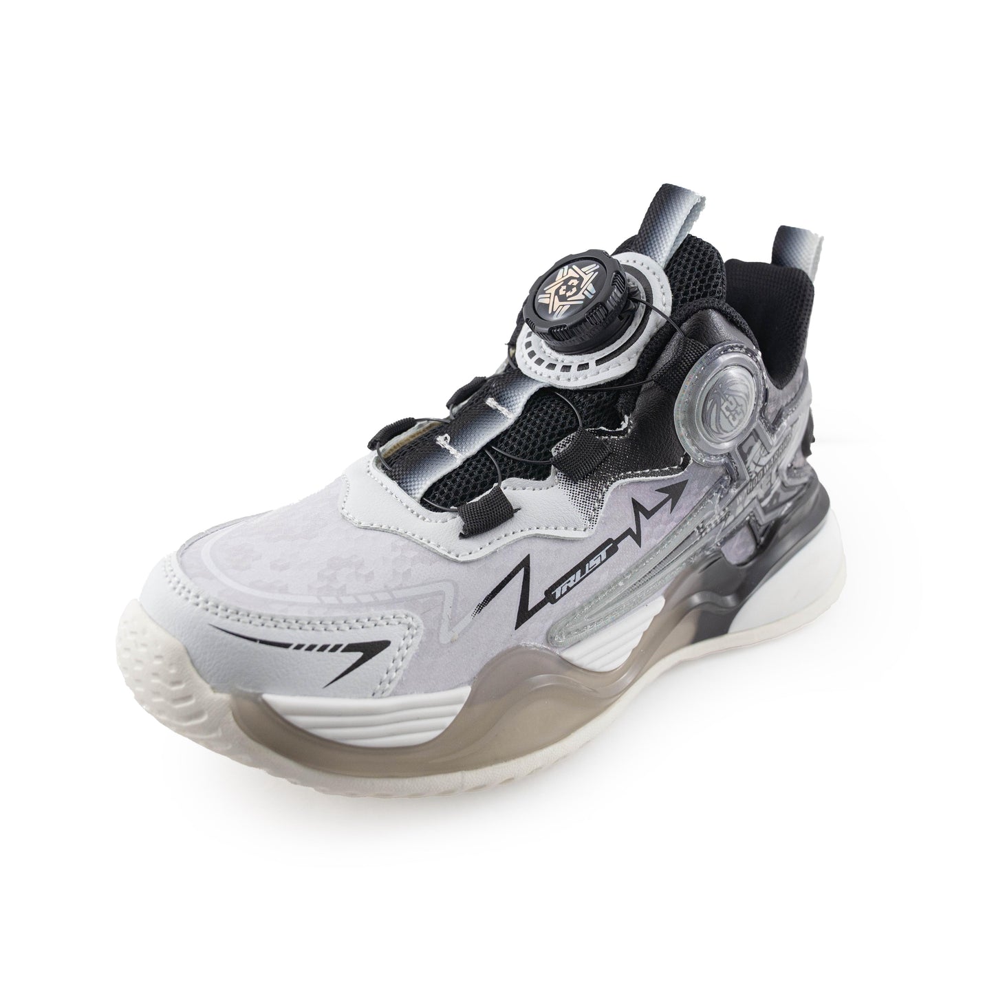 Kids/ Youth Boy Sneakers - Basketball Shoes - 8835 Black