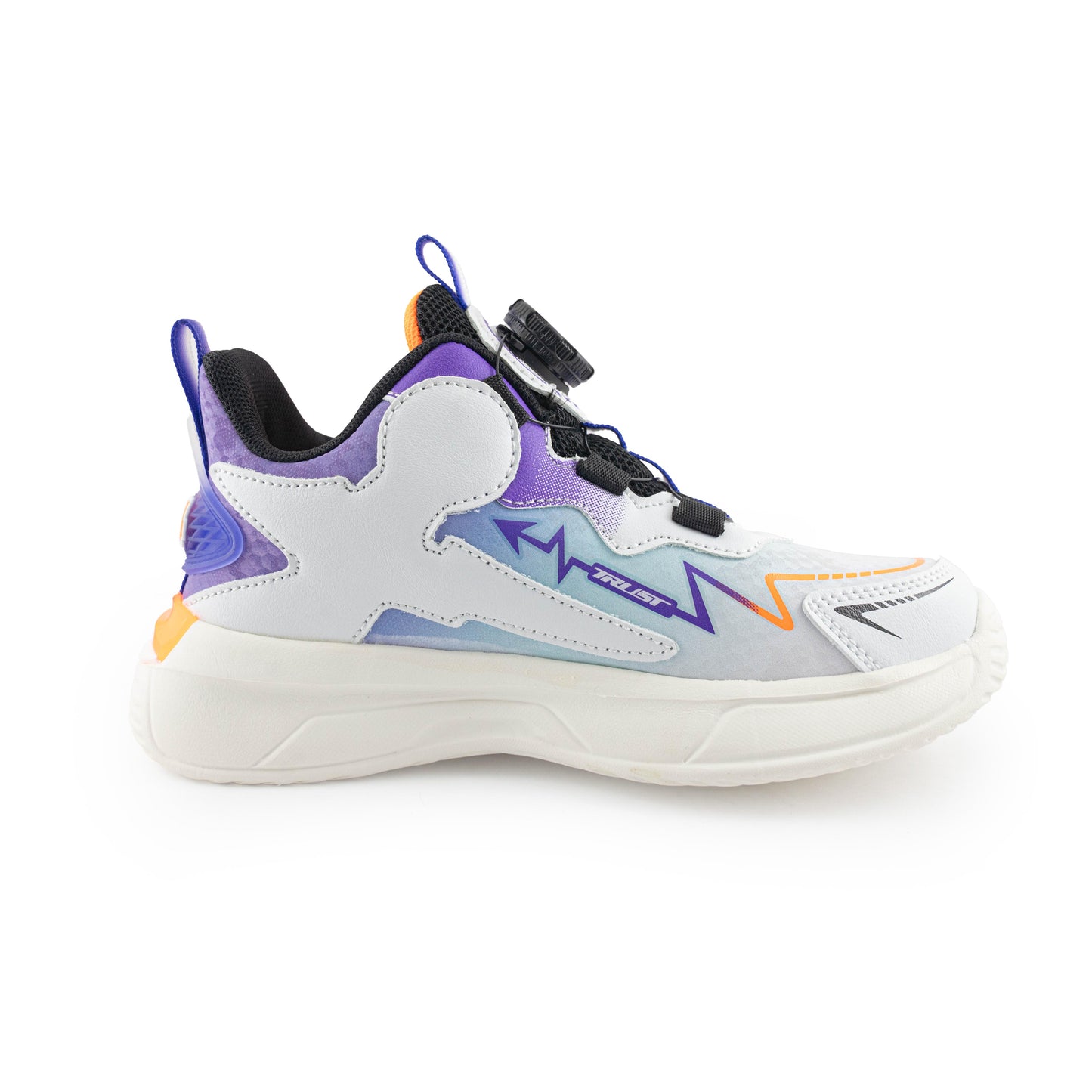 Kids/ Youth Boy Sneakers - Basketball Shoes - 8835 Blue Purple