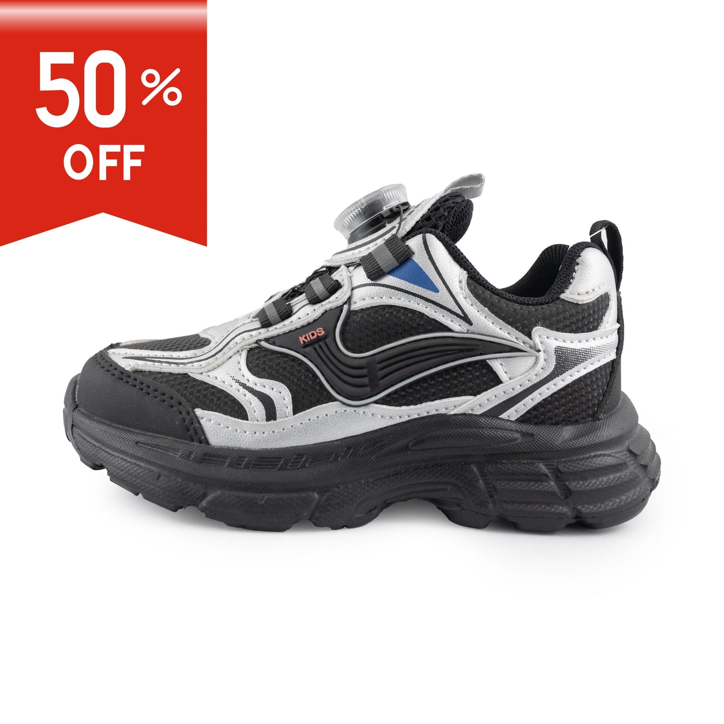 Kids'/Youth Rotary buckle Sneakers - A78862 Blue
