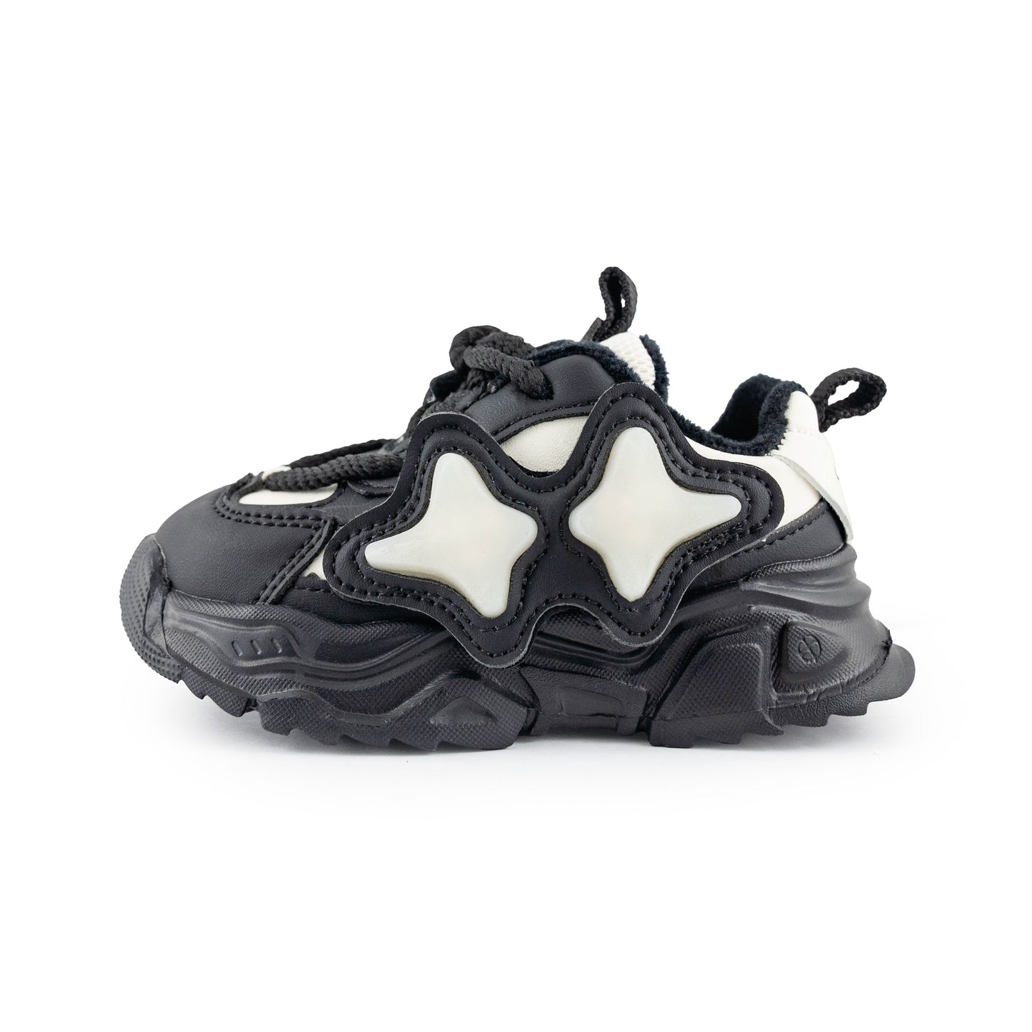 Black Star Kids' Sneakers for B2057D Black