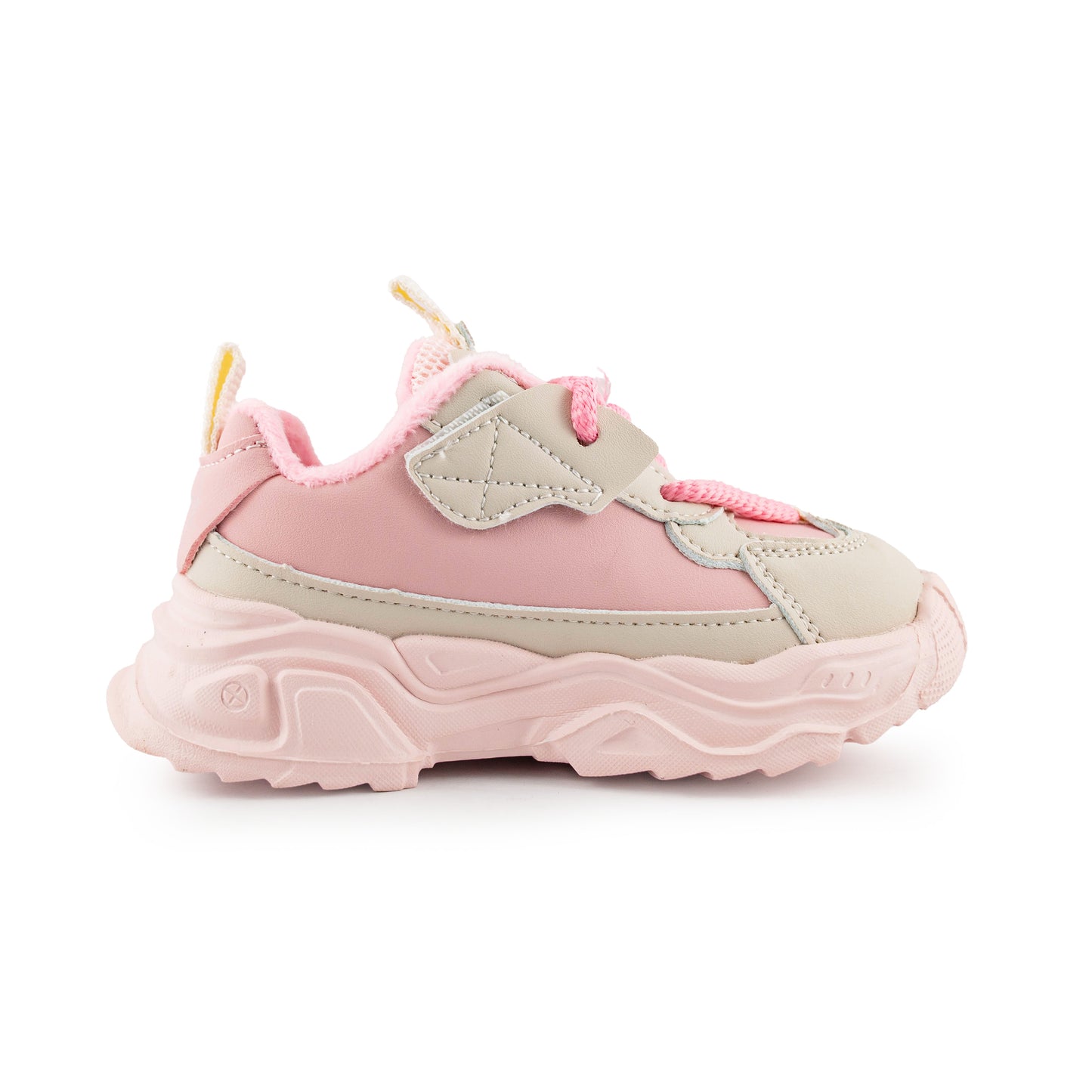 Pink Star Kids' Sneakers for B2057D Pink