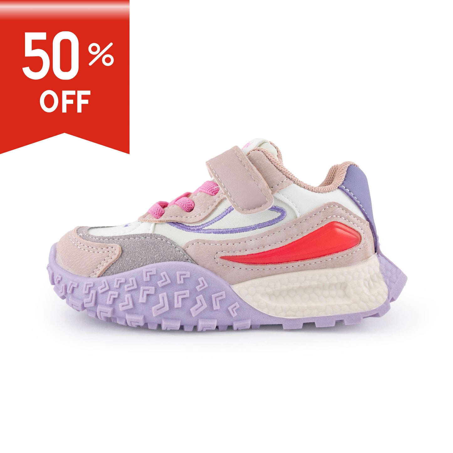 Kids' Non-slip Sneakers - BBW771 Pink