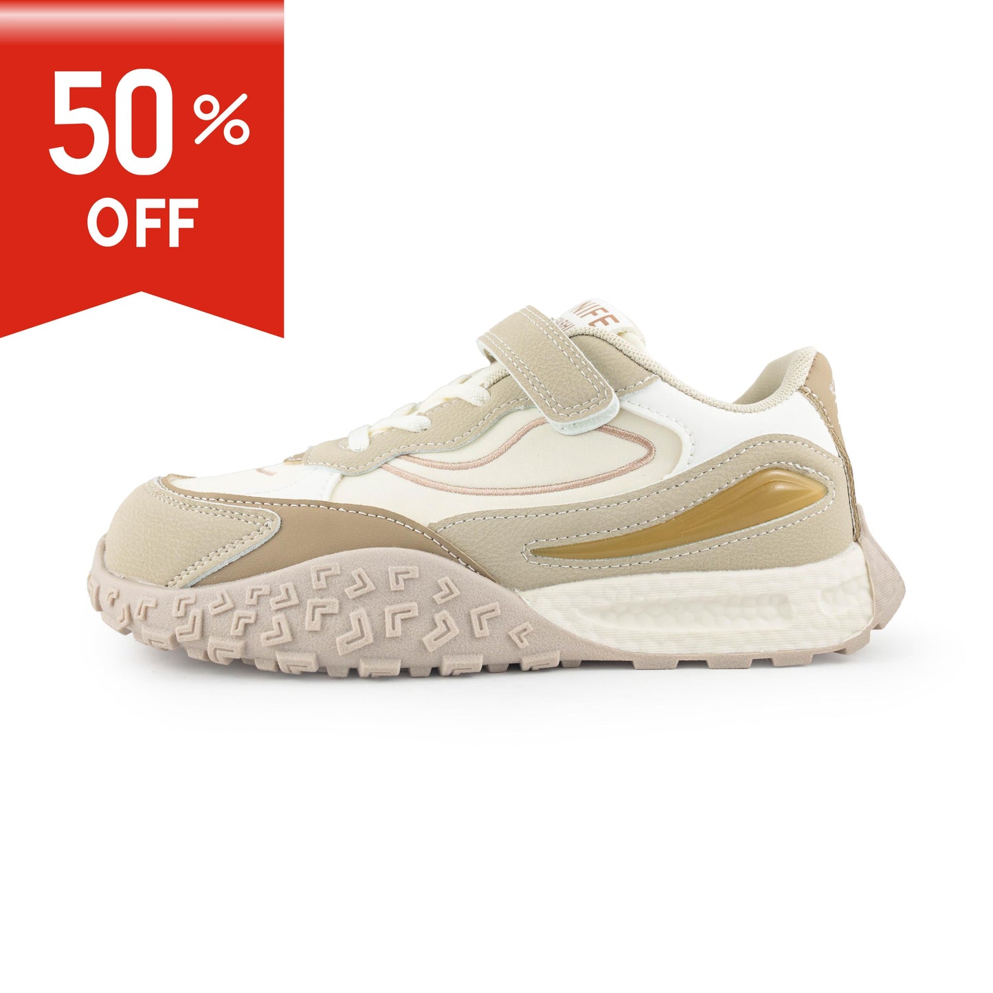 Kids' Non-slip Sneakers - BBW771 Beige