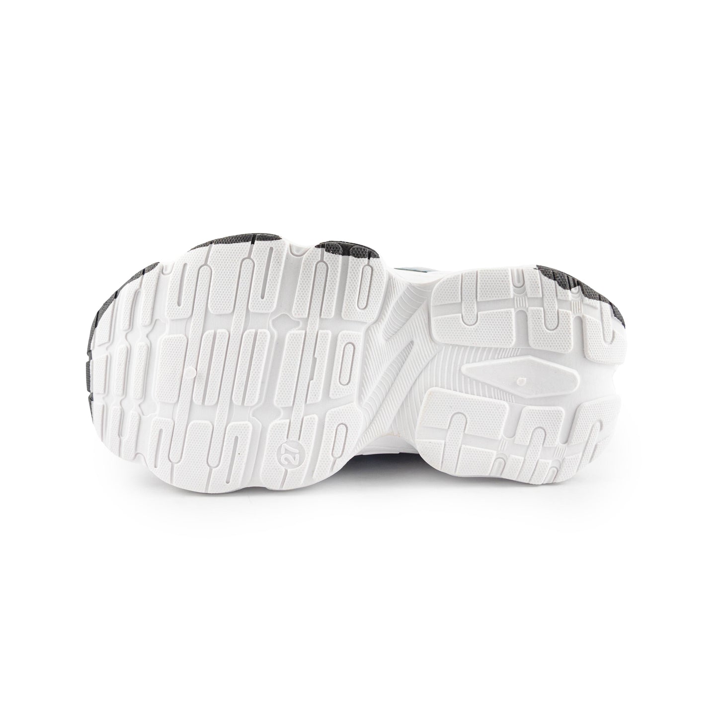 Kid's Rotary buckle Sneakers - Blue/White/Black/Red