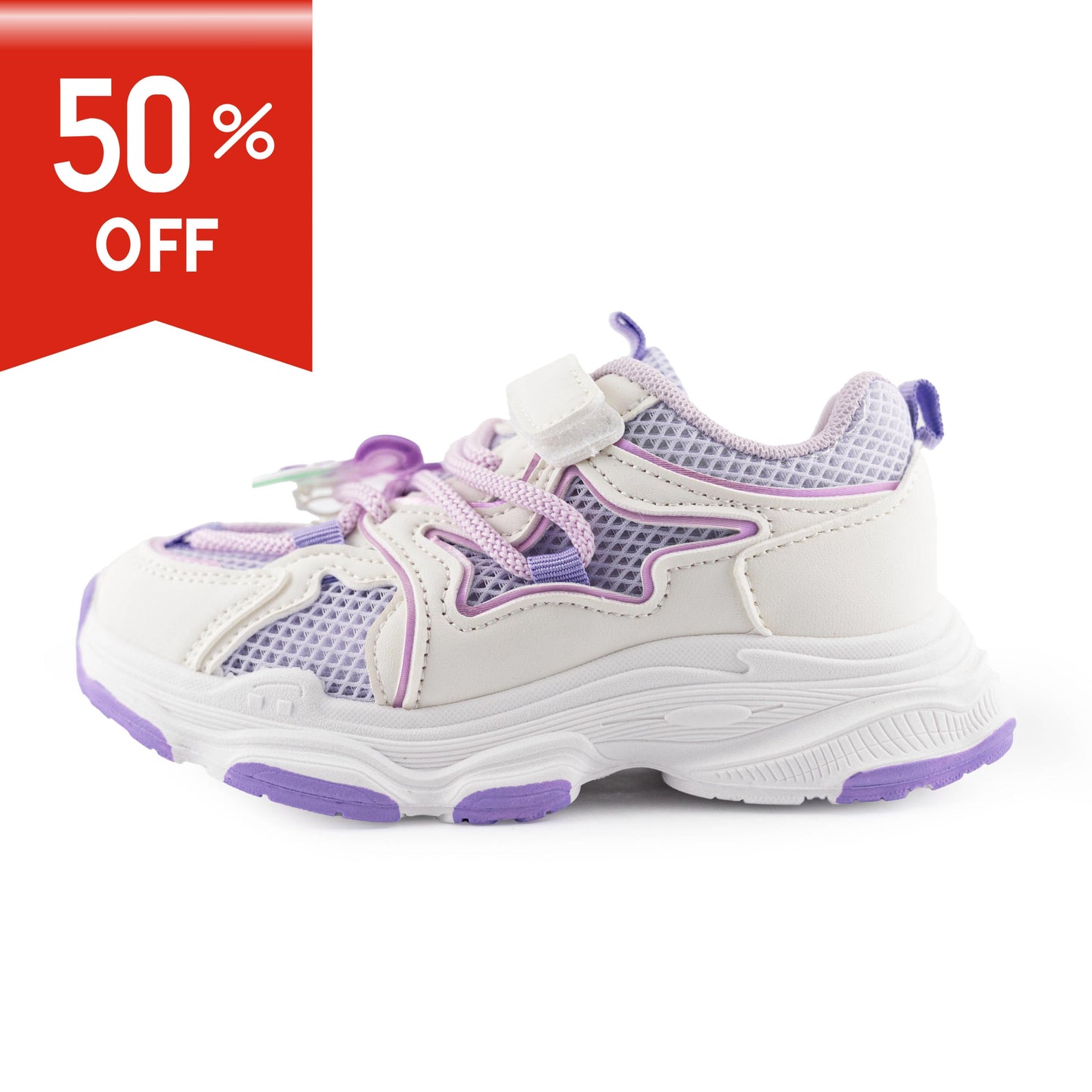 Cute Bear Kids' Sneaker D3050 Purple