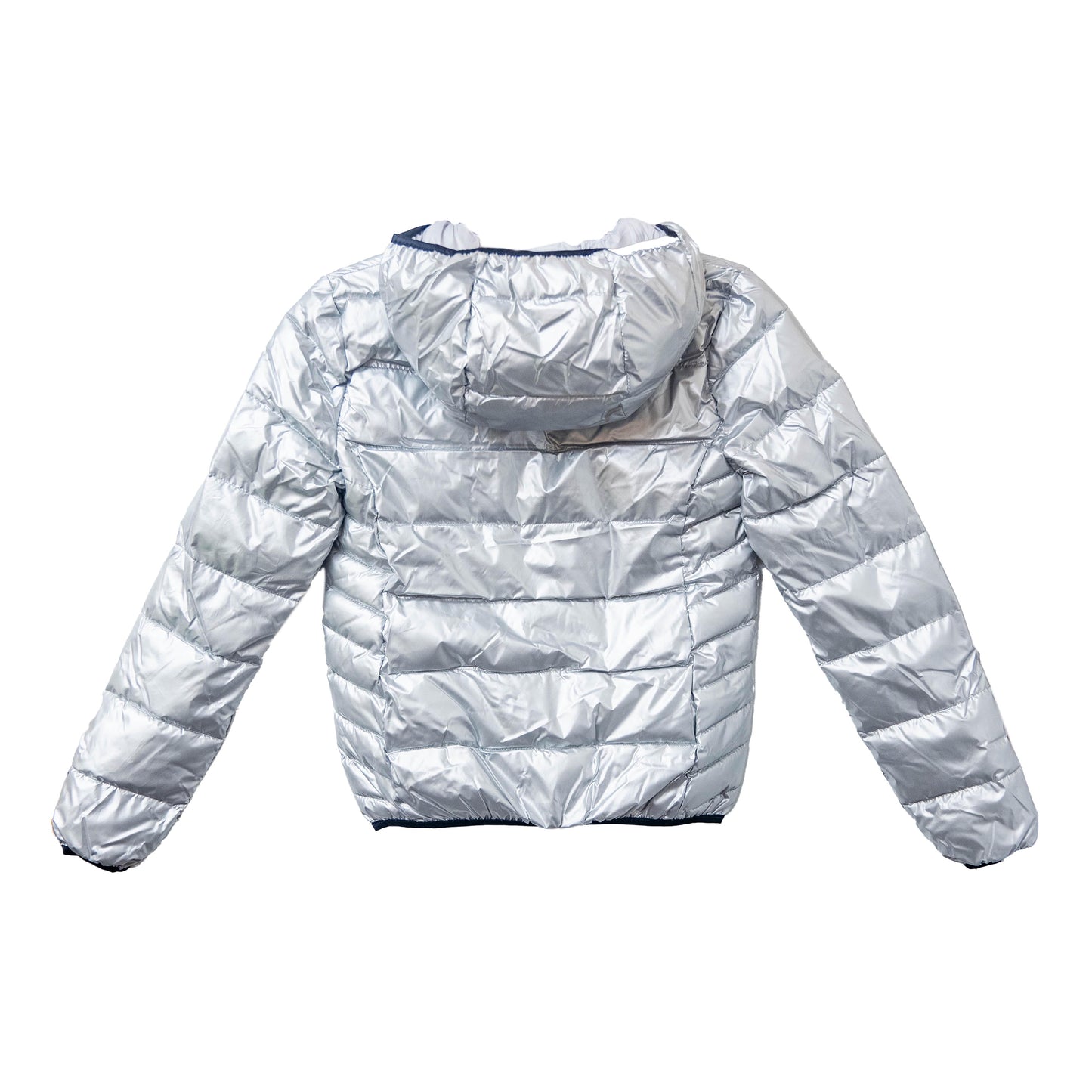 Numero Quilted Packable Hooded Full Zip Women's Puffer Sliver
