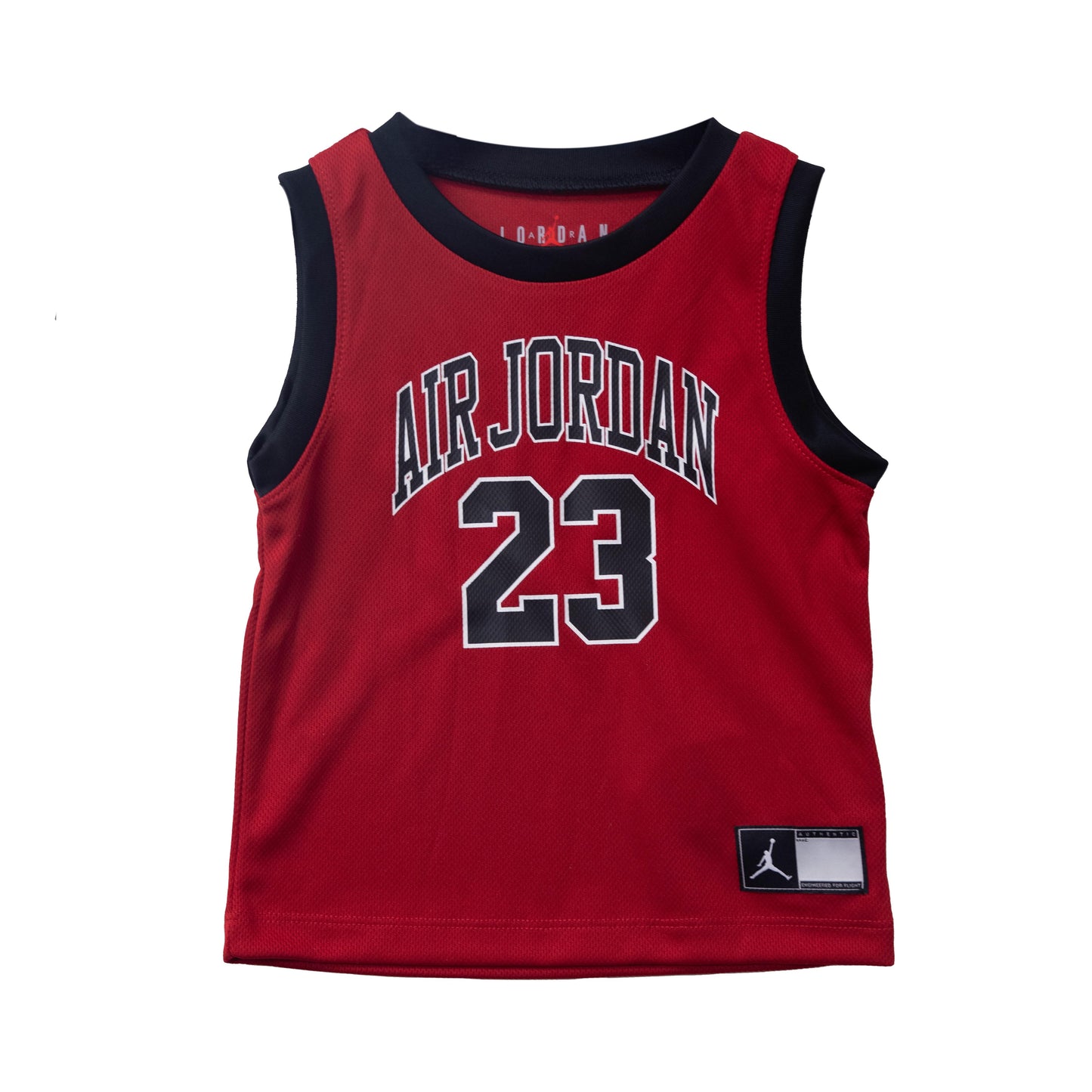 JordanDNA JORDAN MUSCLE & SHORT SET for Kids' Red Black