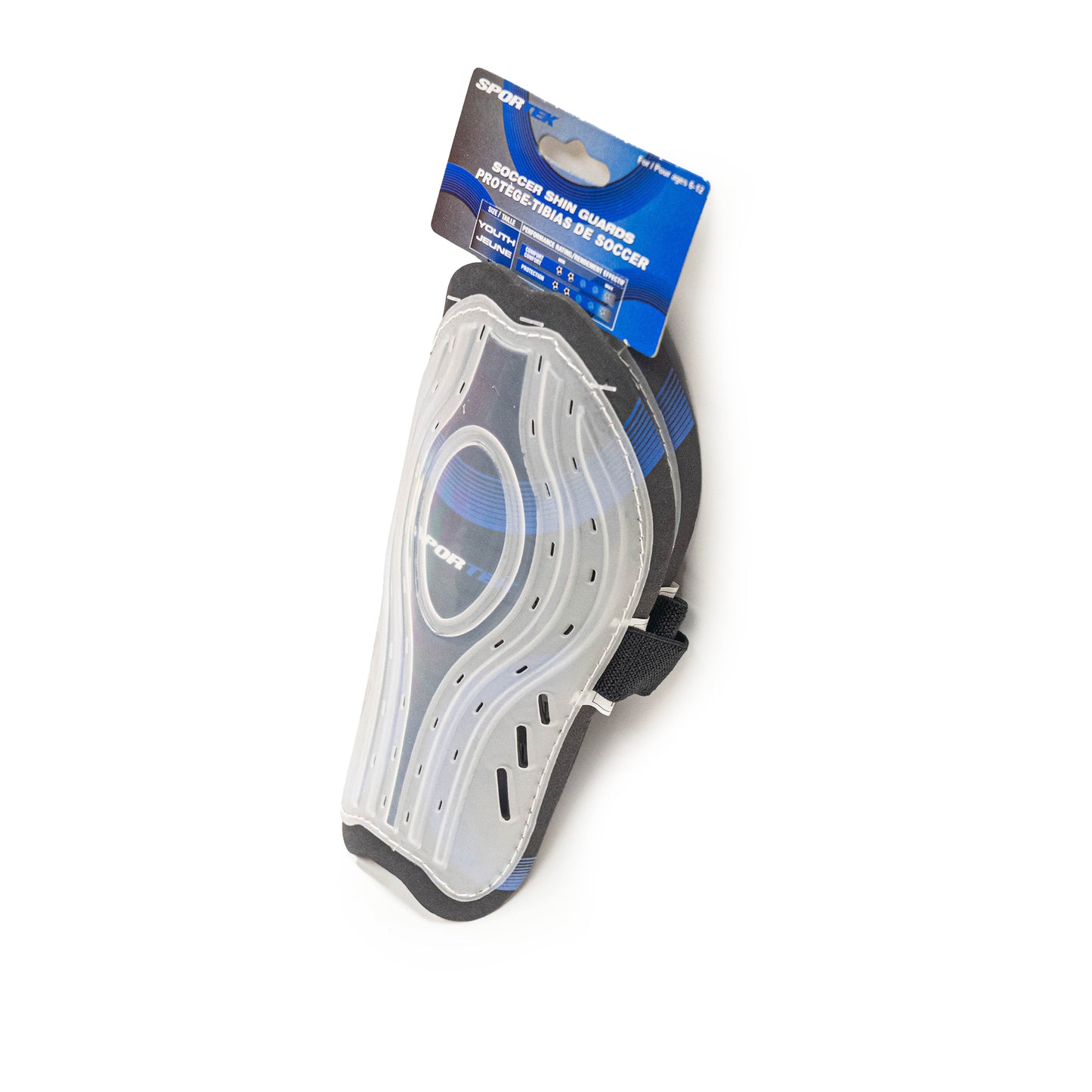 Sportek Soccer Shin Guards Pair For Ages 6-12