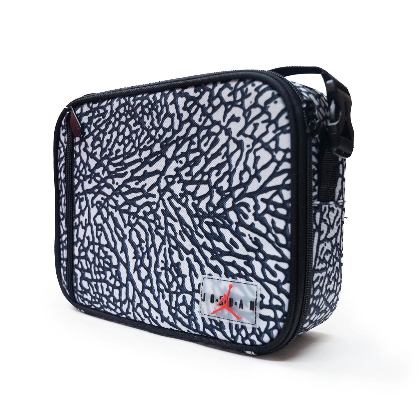 AIR JORDAN Insulated Lunch Tote/Box Black/Gray