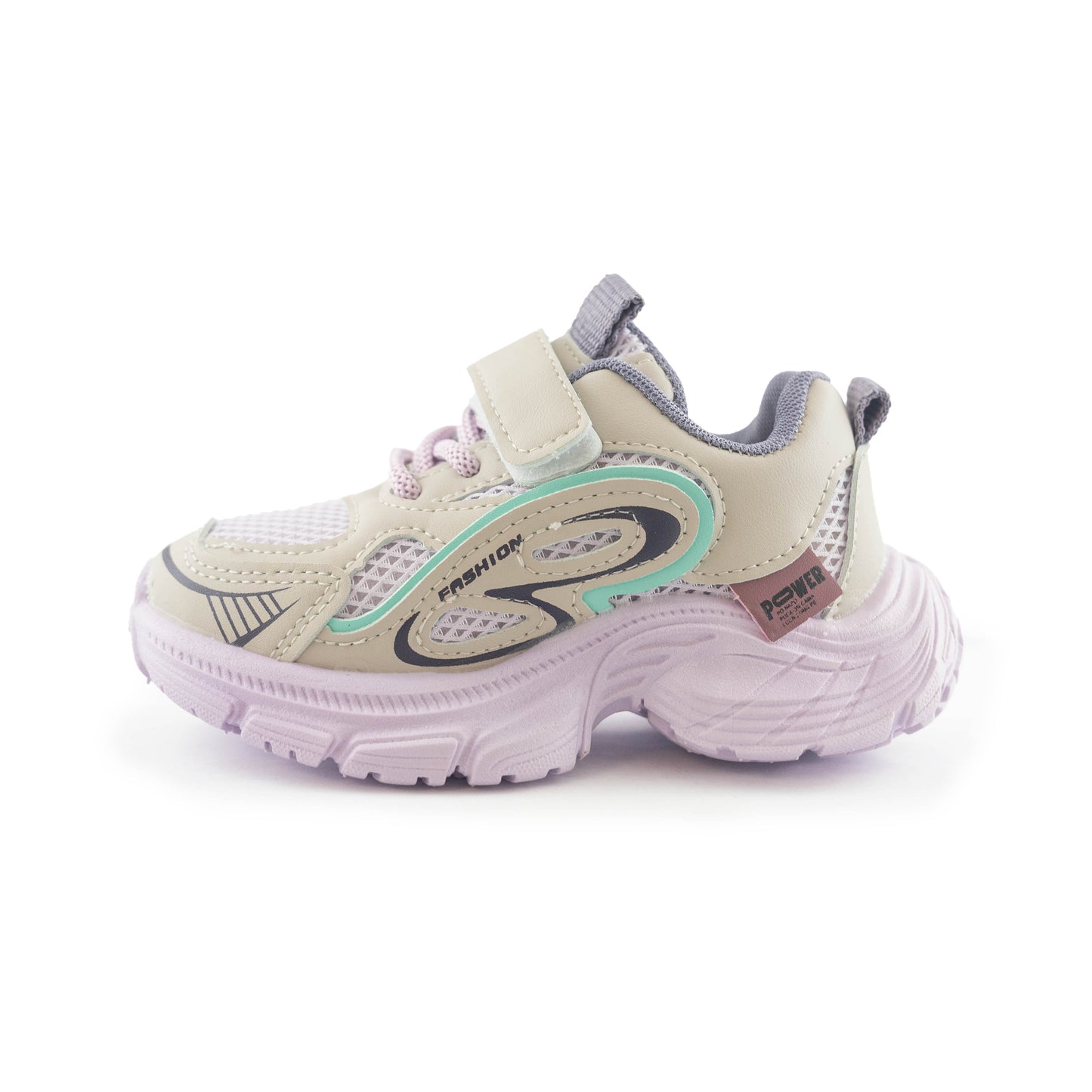 Kids' Chunky Sneakers – K539 Stylish & Comfortable Sport Shoes Purple
