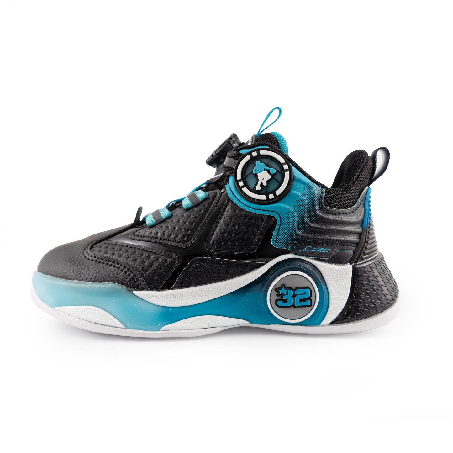 Kids'/Youth Boy Sneakers - L801 Black/Green