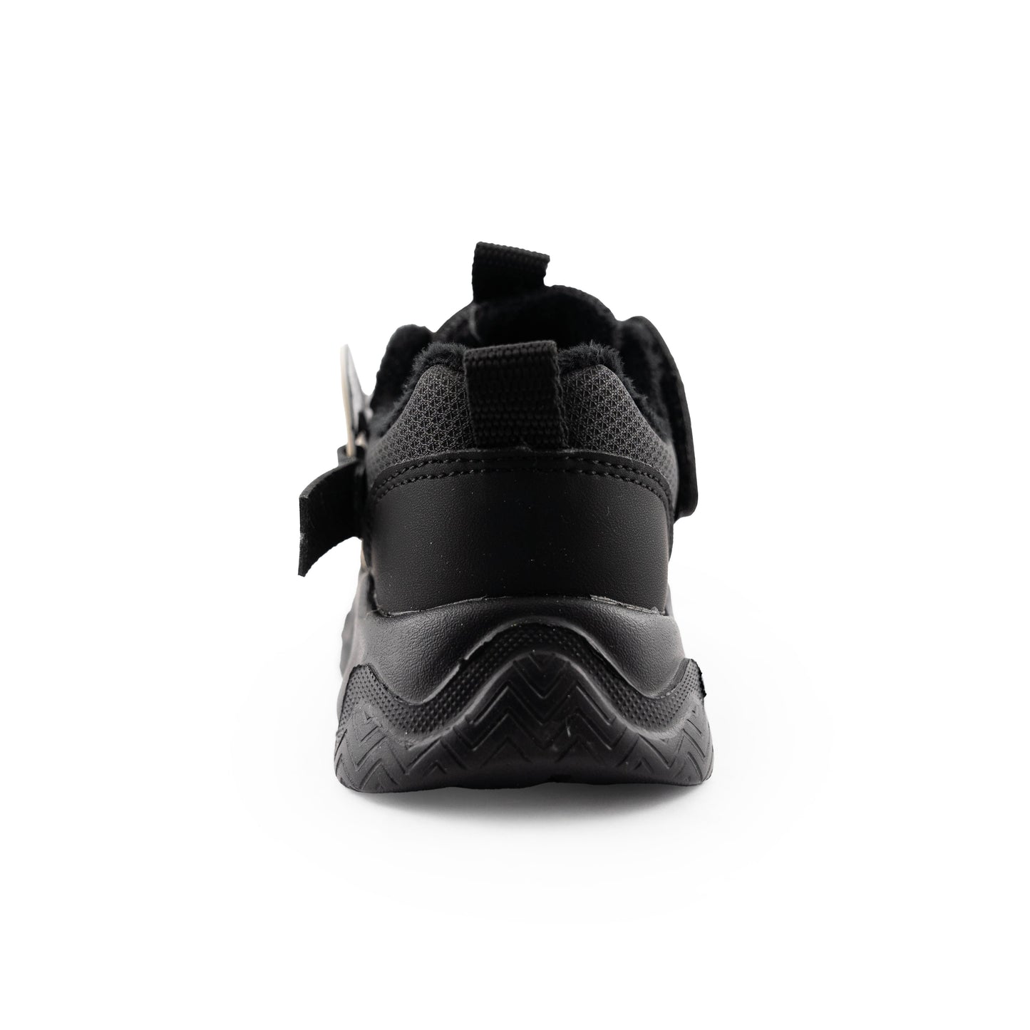 Kids' Chunky Sneakers – Stylish & Comfortable Sport Shoes - P295 Black