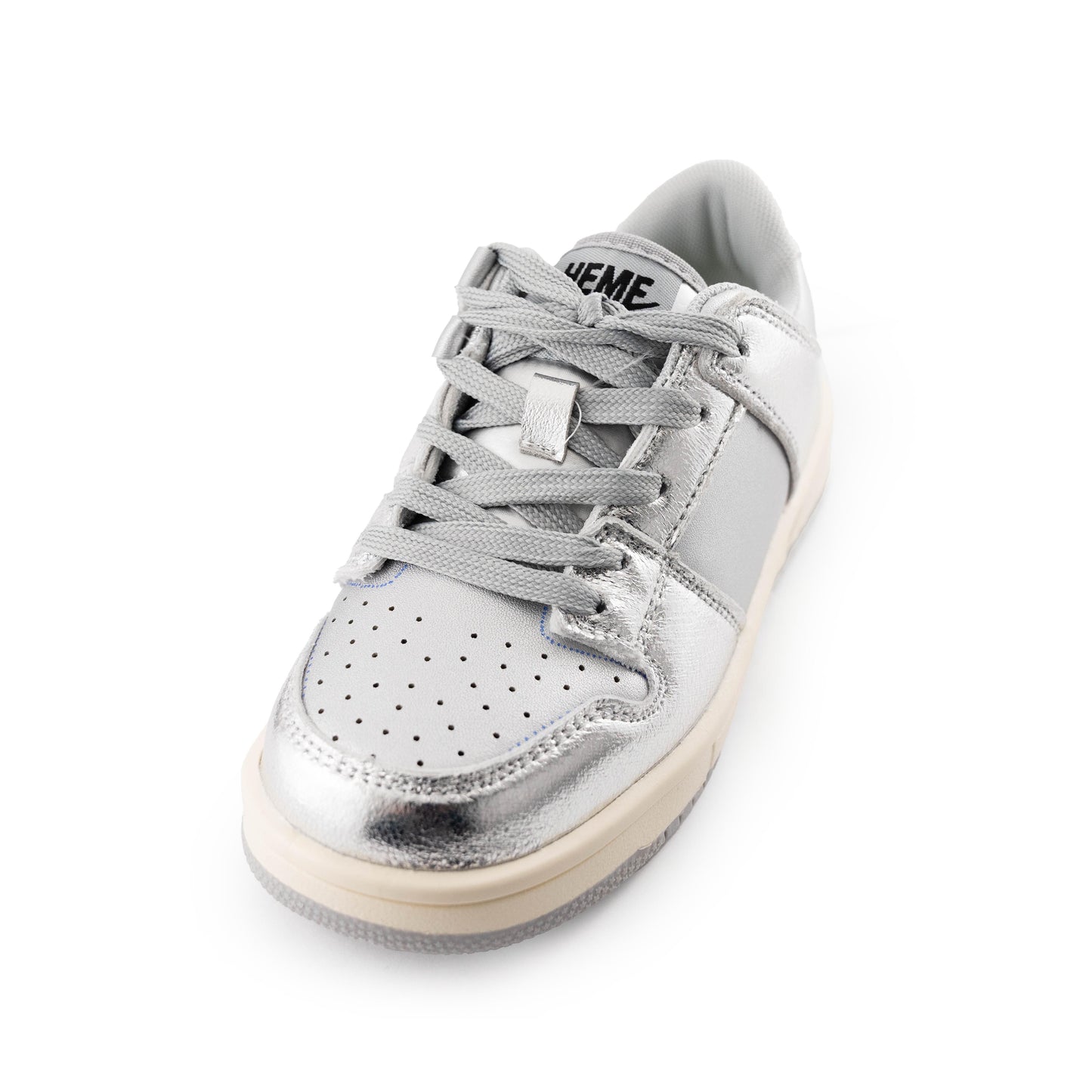 Kids'/Youth Retro Low-Top Sneakers - YY601 Sliver