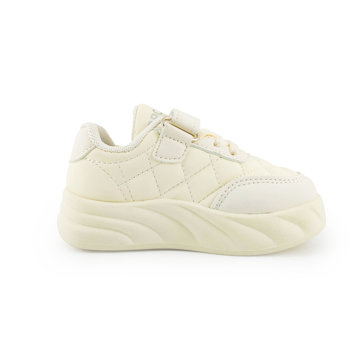 Kids' Quilted Comfort Sneakers - Z986 White