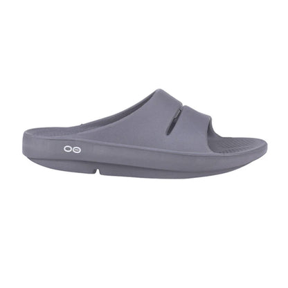 OOFOS OOahh Unisex Slide 1100 Slate