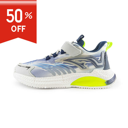 Youth Lightning Speed Sneakers Bright Green – Lightweight, Breathable, Running Shoes