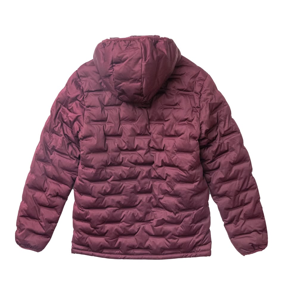 North End Men's and Ladies Burgundy Loft Puffer Jacket
