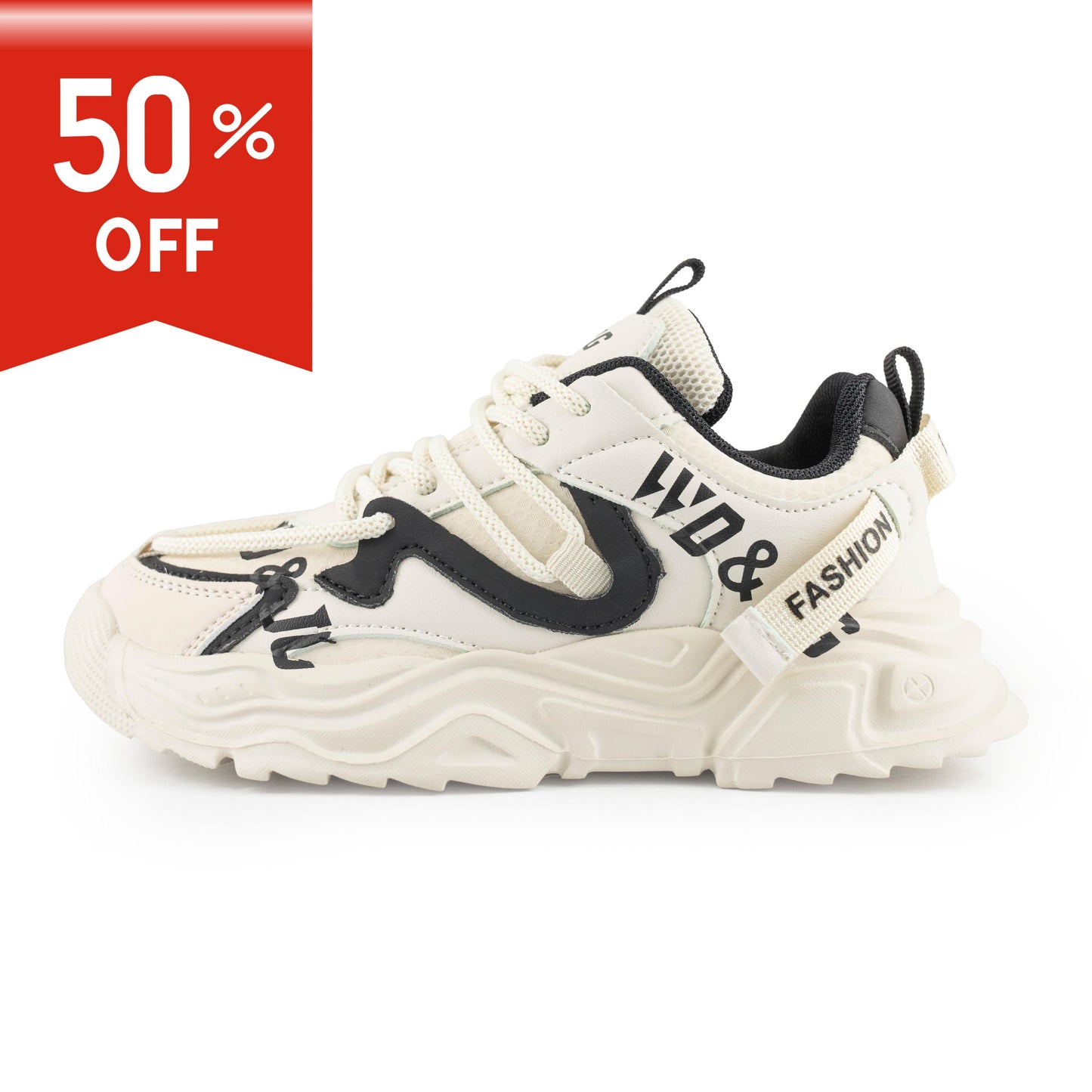 Youth Life Style Fashion Sneaker 6W311Black