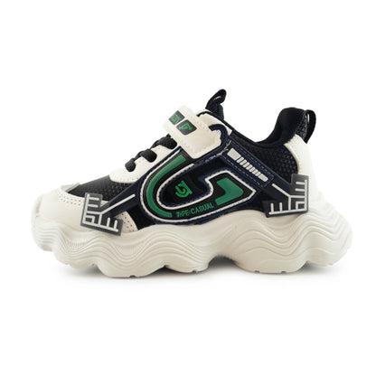 Kids' Fashion Sneakers - 712 Black