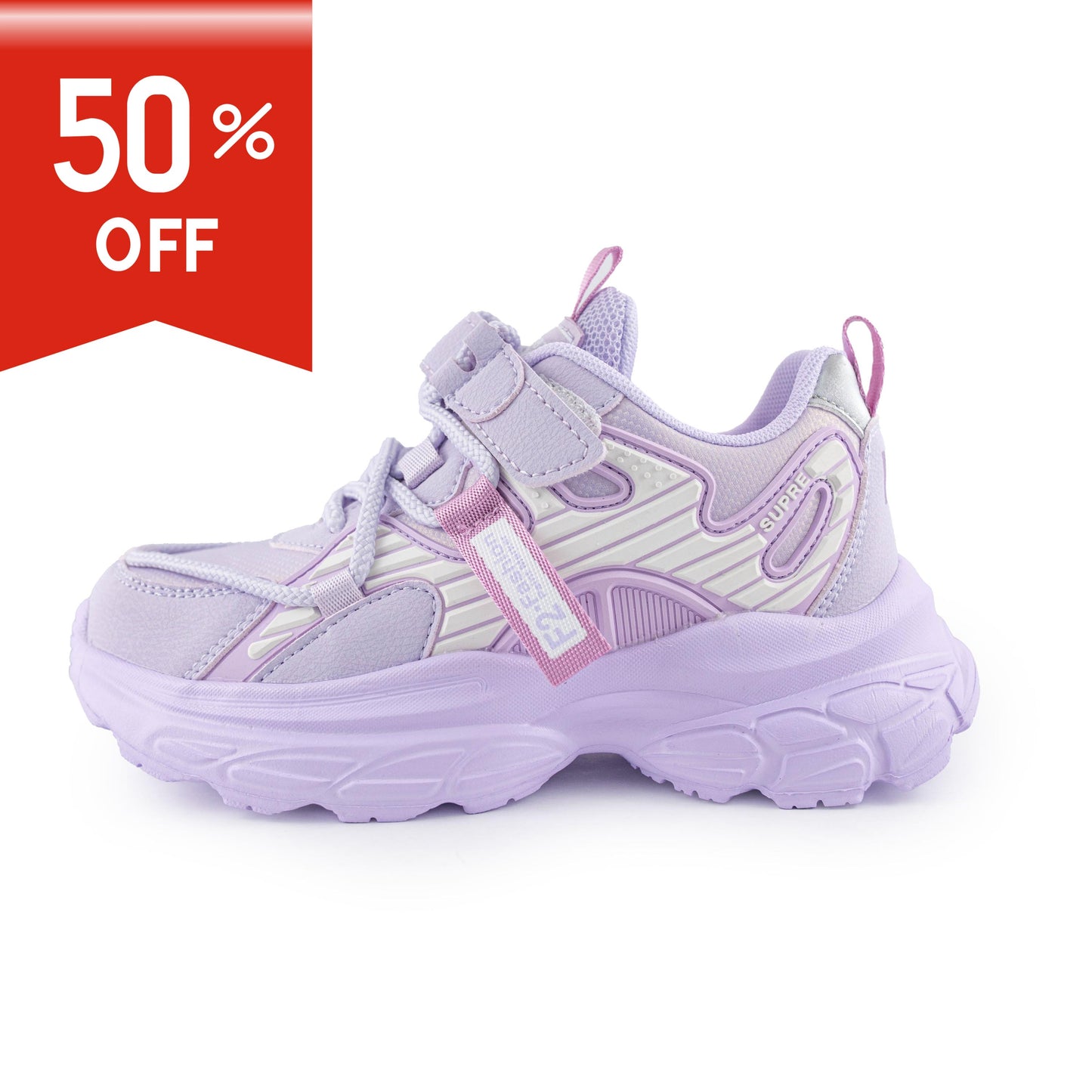 Youth Fashion Sneakers 8820 Purple