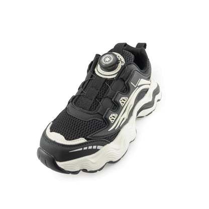 Youth Chunky Rotary buckle Sneakers - 8903 Black