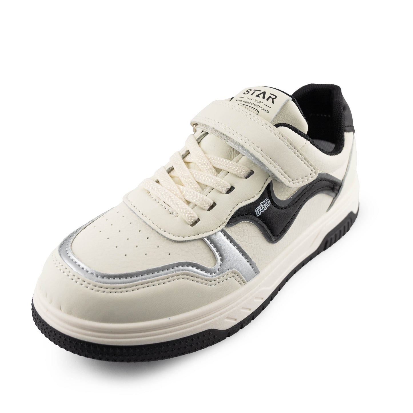 Youth Retro Low-Top Sneakers - A12 Black