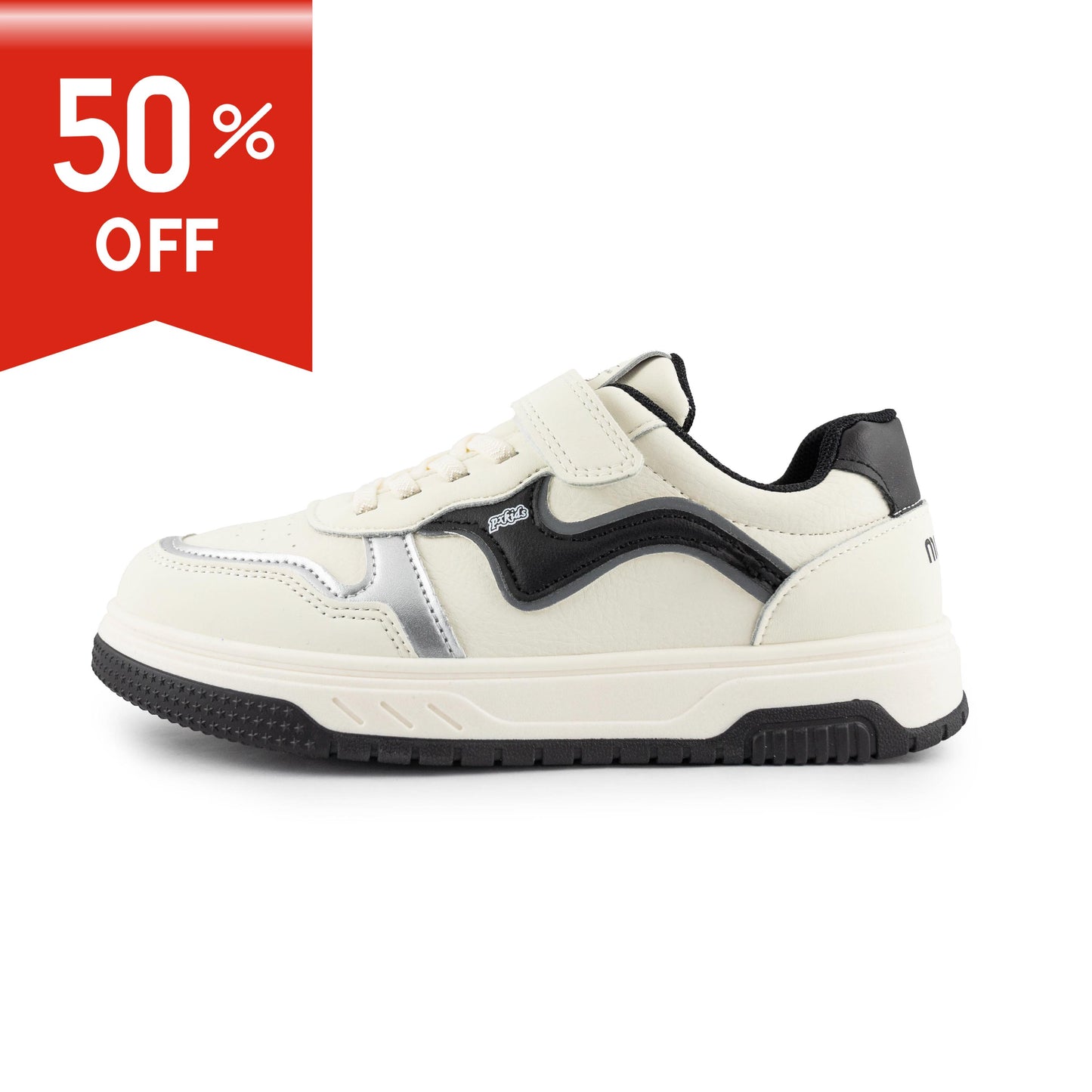 Youth Retro Low-Top Sneakers - A12 Black