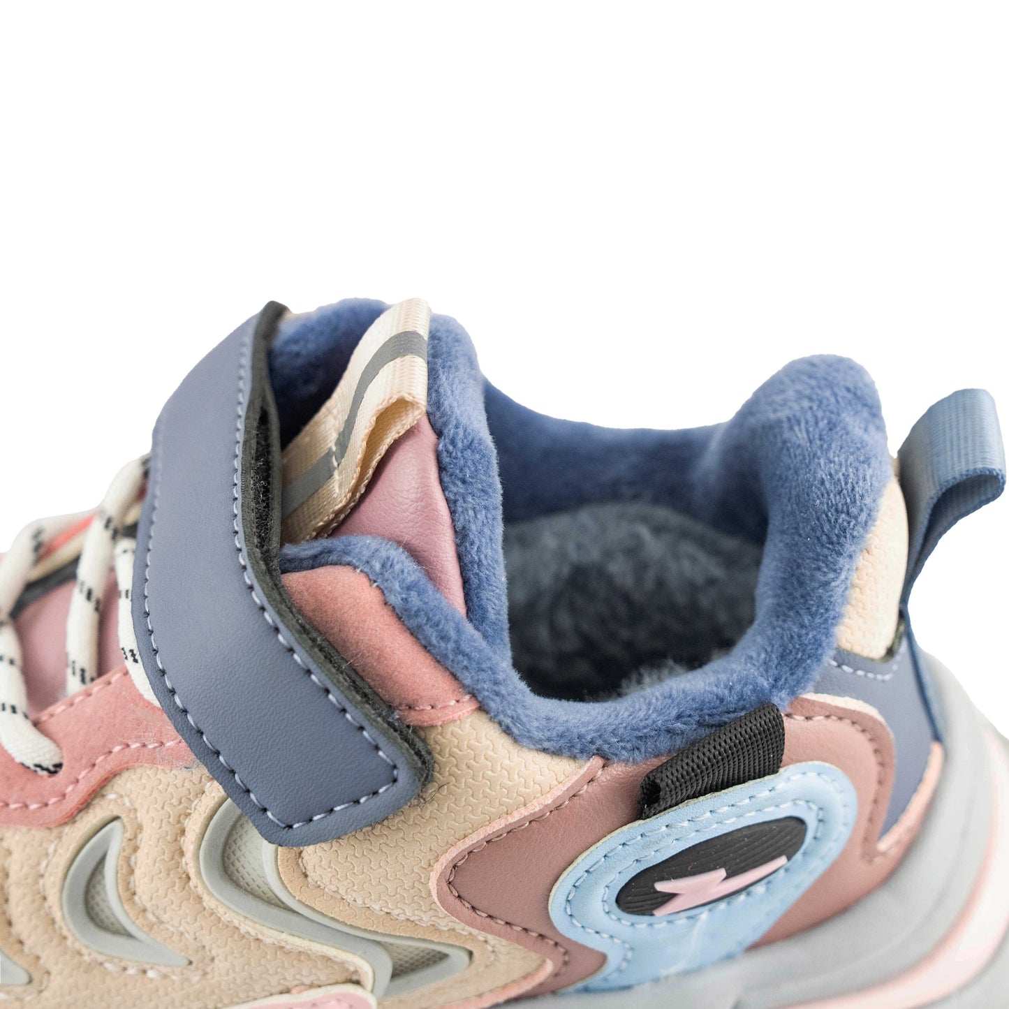 Youth Life Style Sneaker - C8006 Pastel pink/Blue/Beige