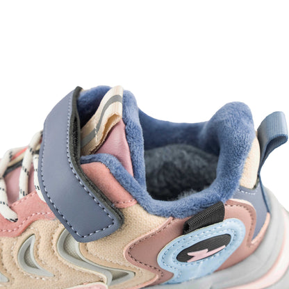 Youth Life Style Sneaker - C8006 Pastel pink/Blue/Beige