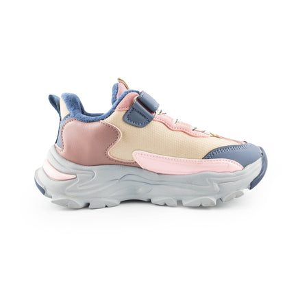 Youth Life Style Sneaker - C8006 Pastel pink/Blue/Beige