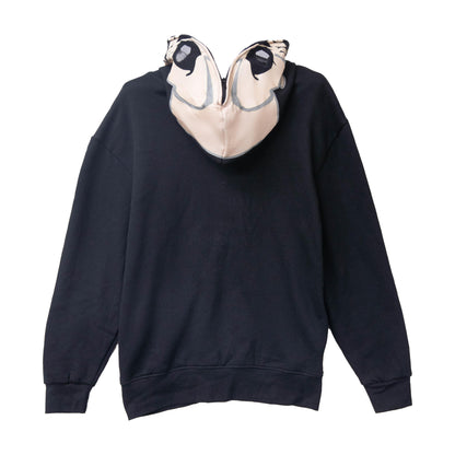 Boys Skull Zip Over Face Hoodie