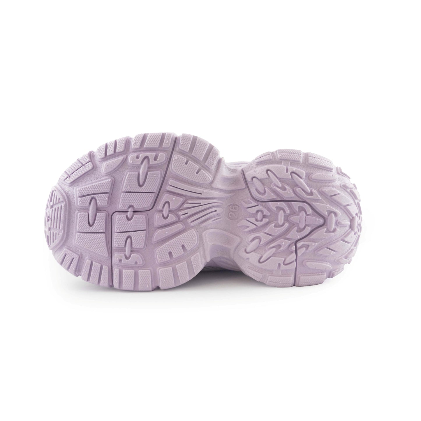 Kids' Chunky Sneakers – K539 Stylish & Comfortable Sport Shoes Purple