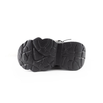 Kids' Chunky Sneakers – Stylish & Comfortable Sport Shoes - P295 Black