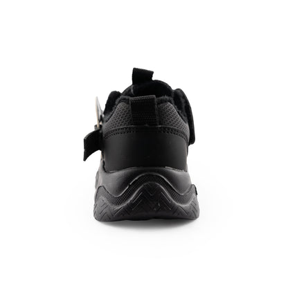 Kids' Chunky Sneakers – Stylish & Comfortable Sport Shoes - P295 Black