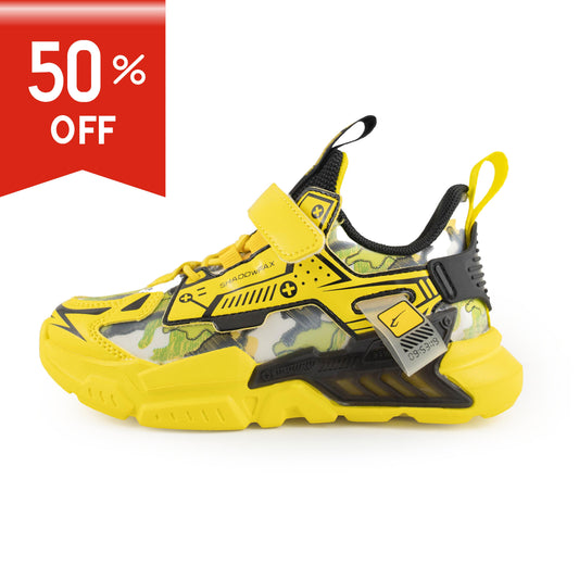 Shaoowfax Kids' Fashion Children's Sports Shoes Boys Running Sports Shoes - UK143050 Yellow
